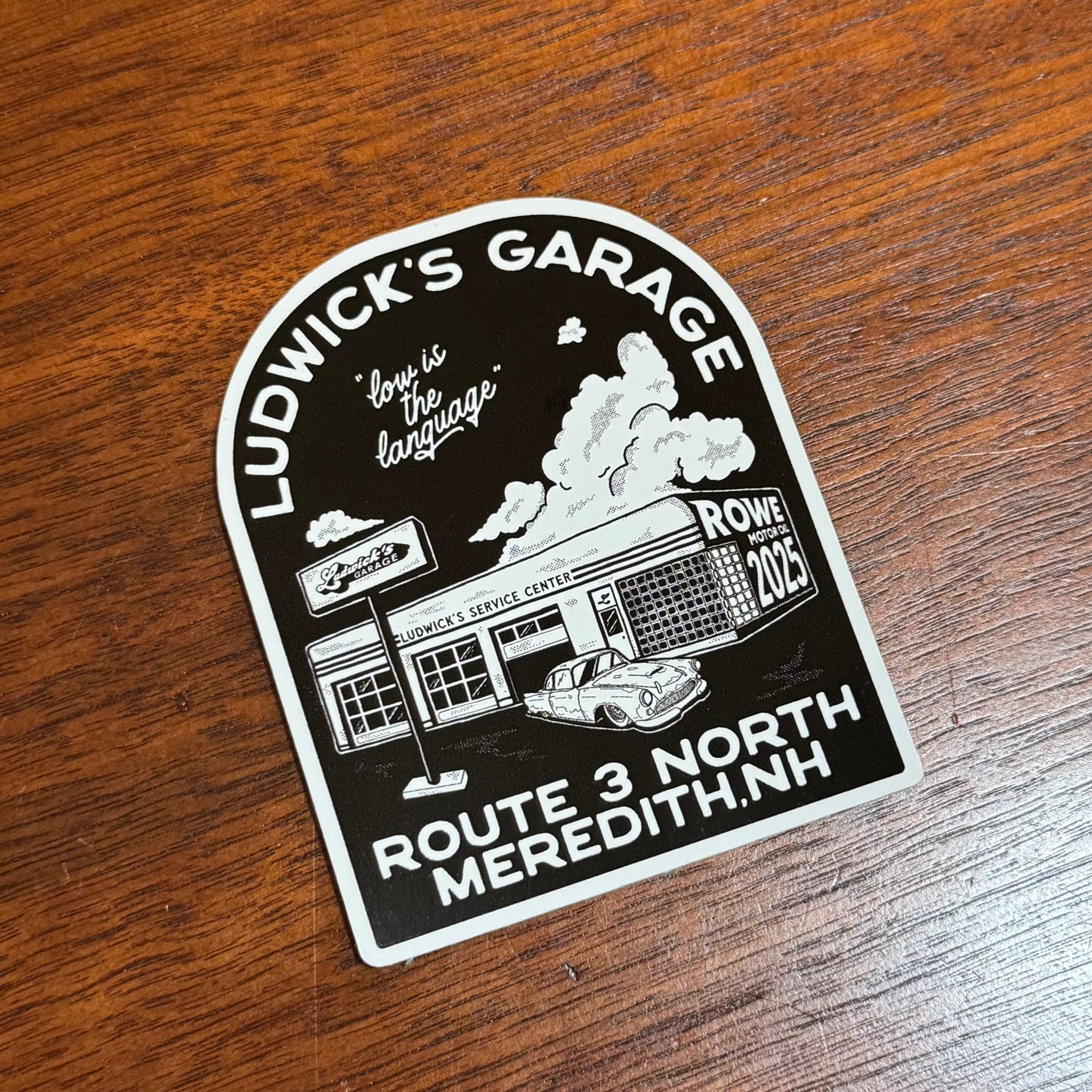Service Center Sticker